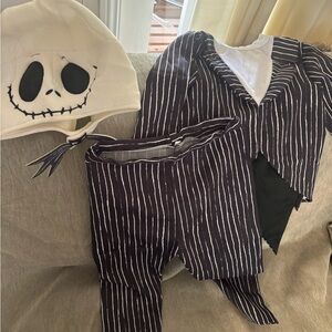 JACK SKELLINGTON NIGHTMARE BEFORE CHRISTMAS TODDLER COSTUME 2T